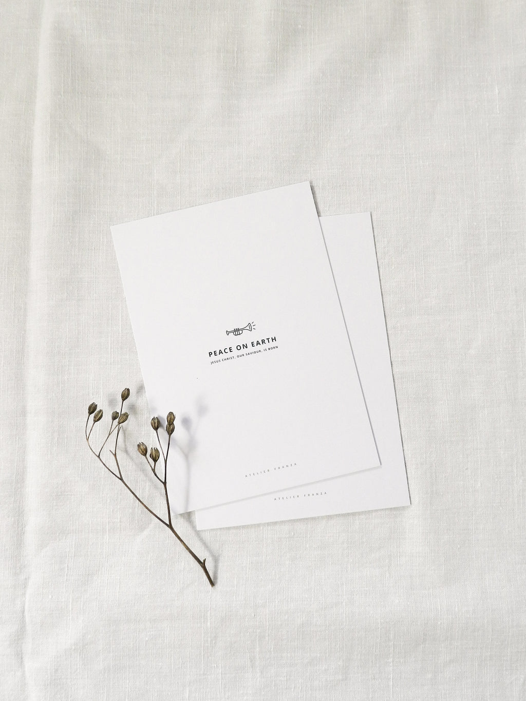 peace on earth - postkarte A6