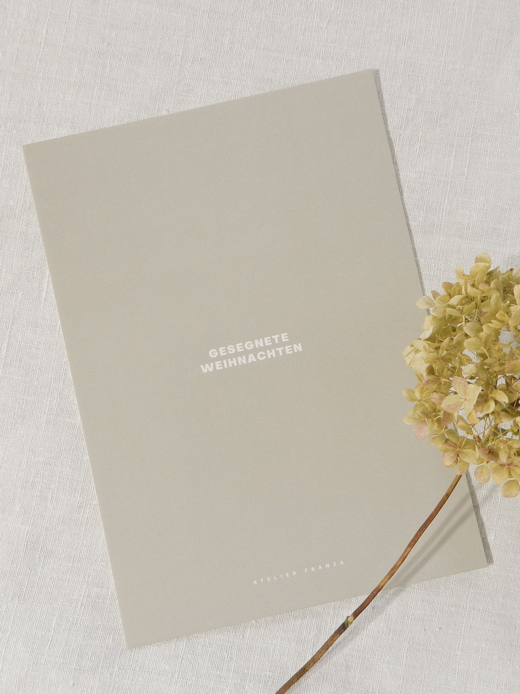 gesegnete weihnachten - postkarte A6