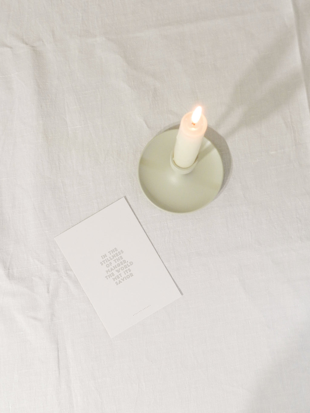 in the stillness - postkarte A6