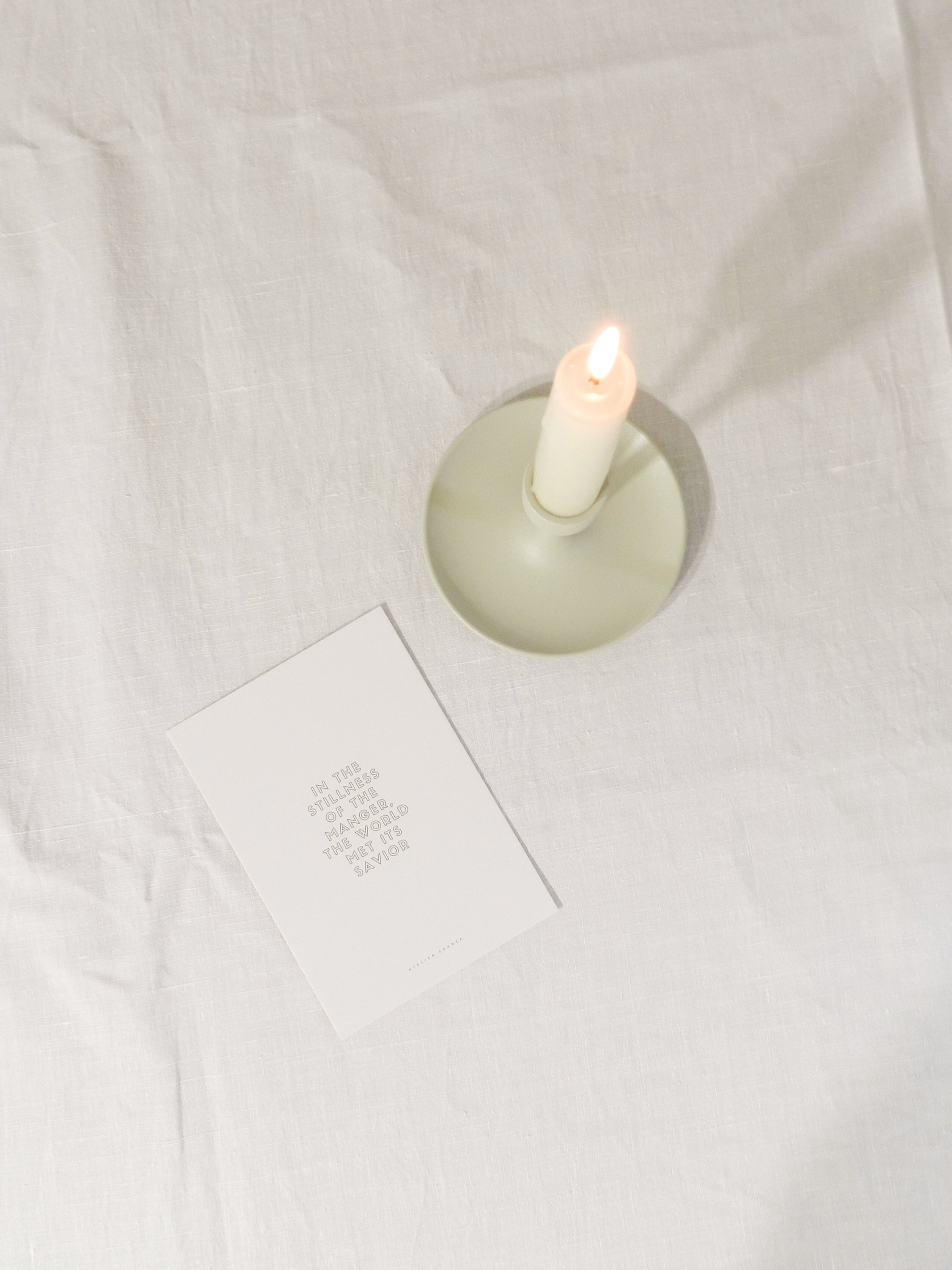 in the stillness - postkarte A6