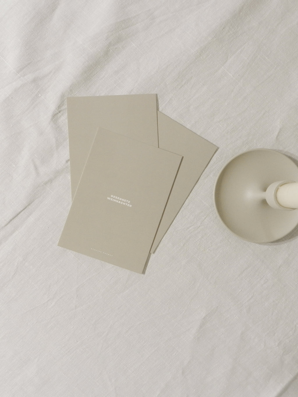 gesegnete weihnachten - postkarte A6