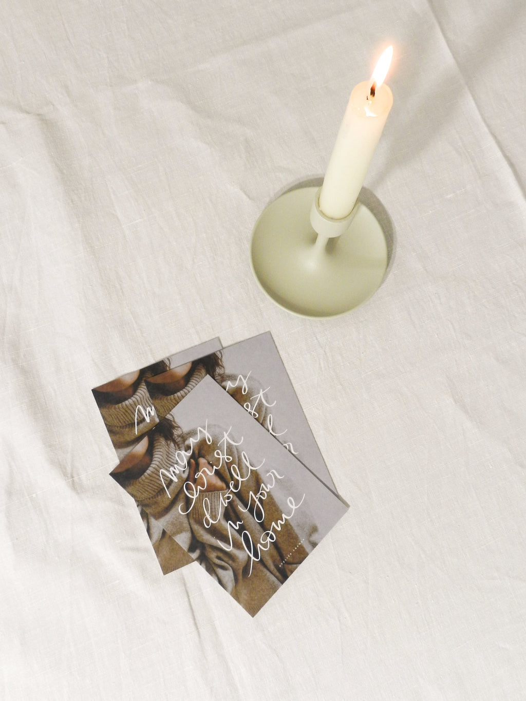 may christ dwell - postkarte A6