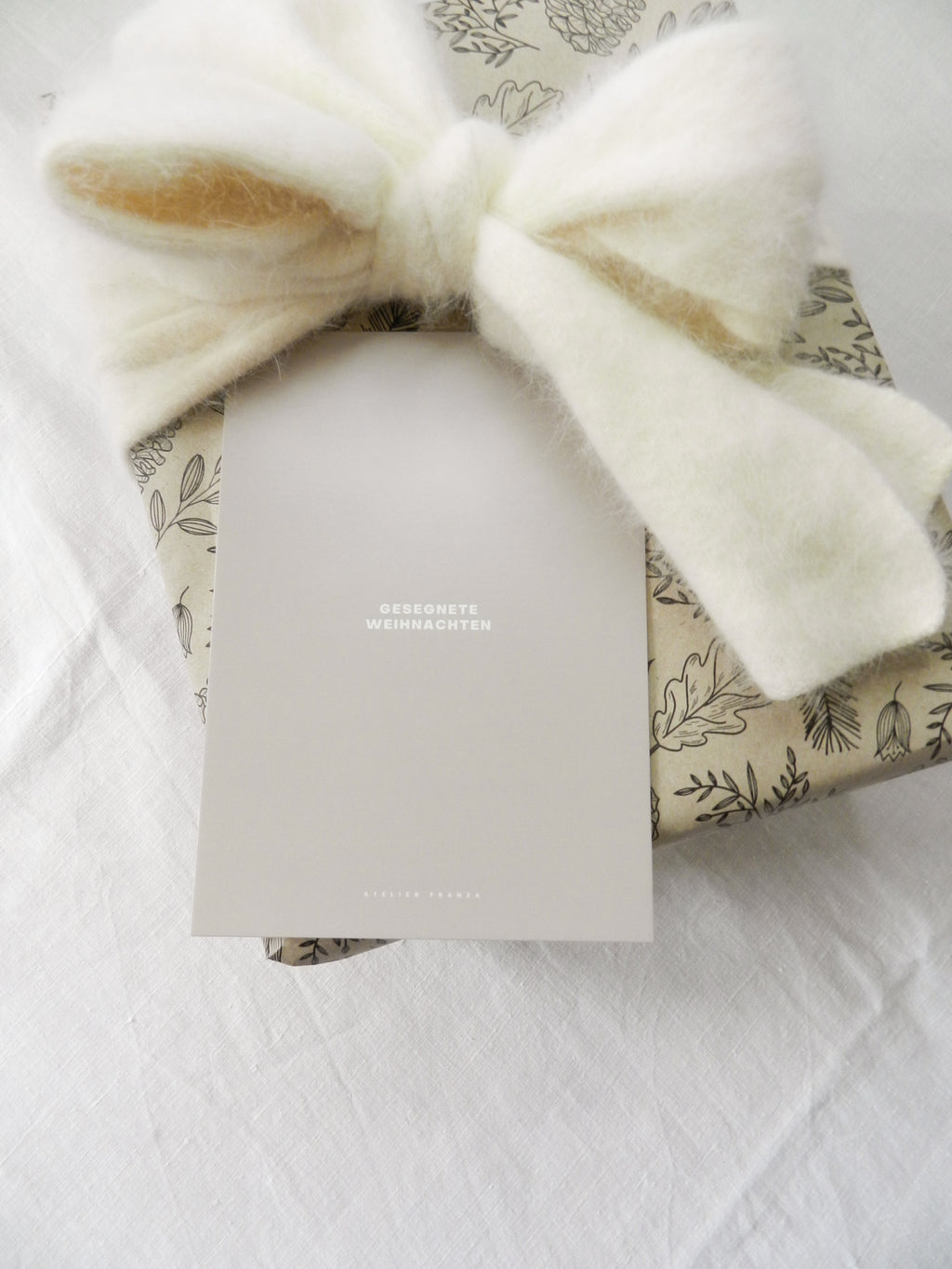 gesegnete weihnachten - postkarte A6