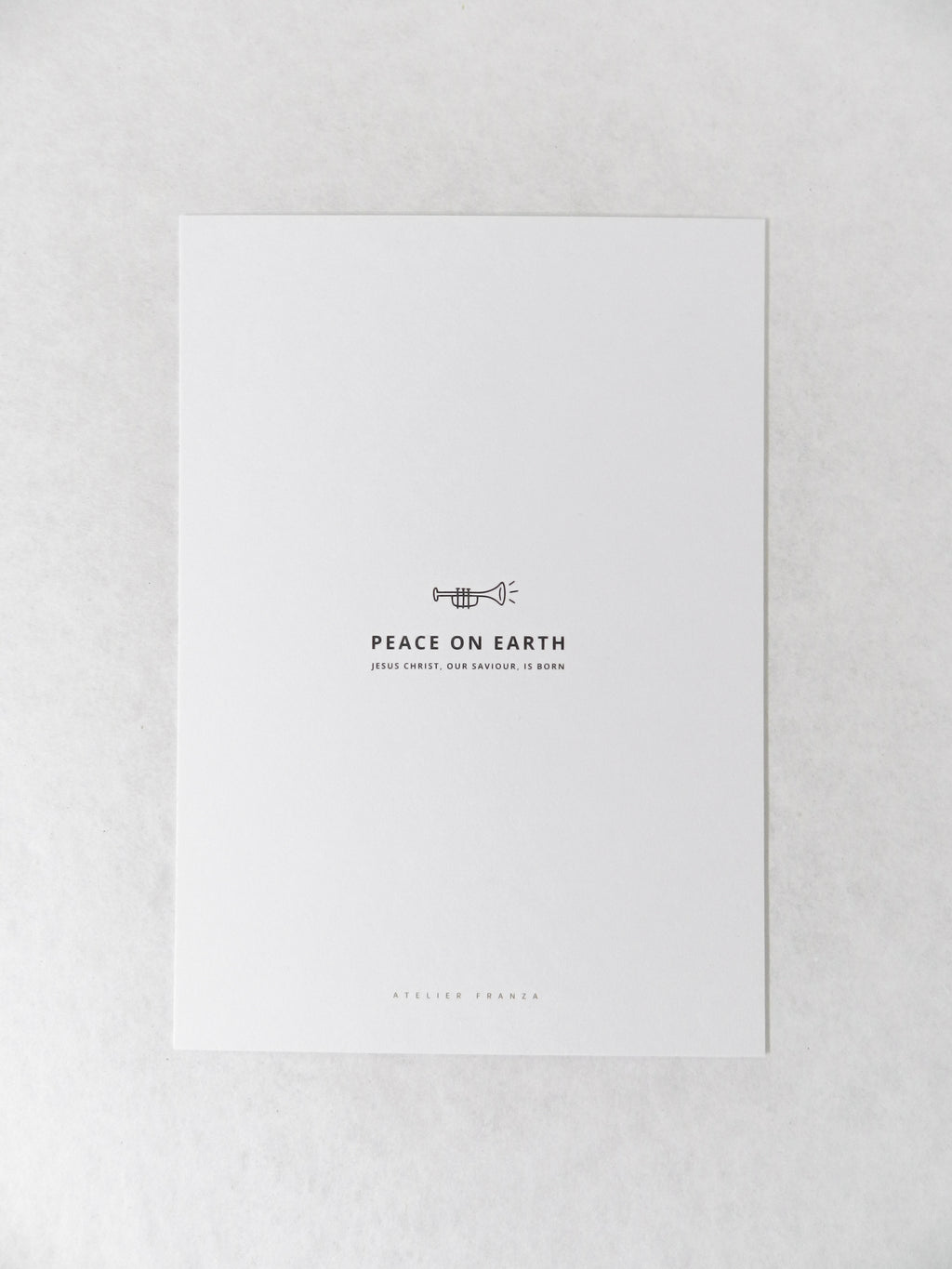 peace on earth - postkarte A6