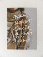 may christ dwell - postkarte A6