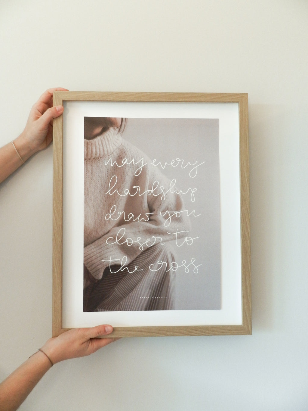 may every hardship - poster A3