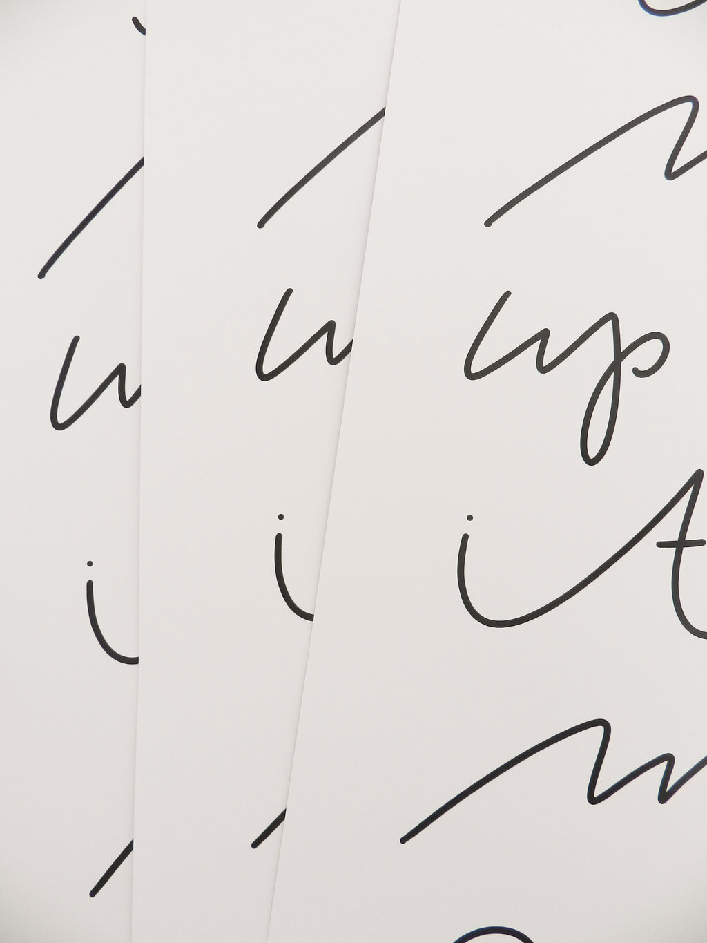 i lift my eyes - poster 70x100 cm