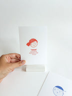"Mum" looks good on you - postkarte A6
