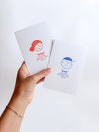 "Mum" looks good on you - postkarte A6
