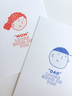 "Mum" looks good on you - postkarte A6
