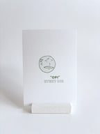 "Opi" steht dir - postkarte A6