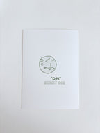 "Opi" steht dir - postkarte A6
