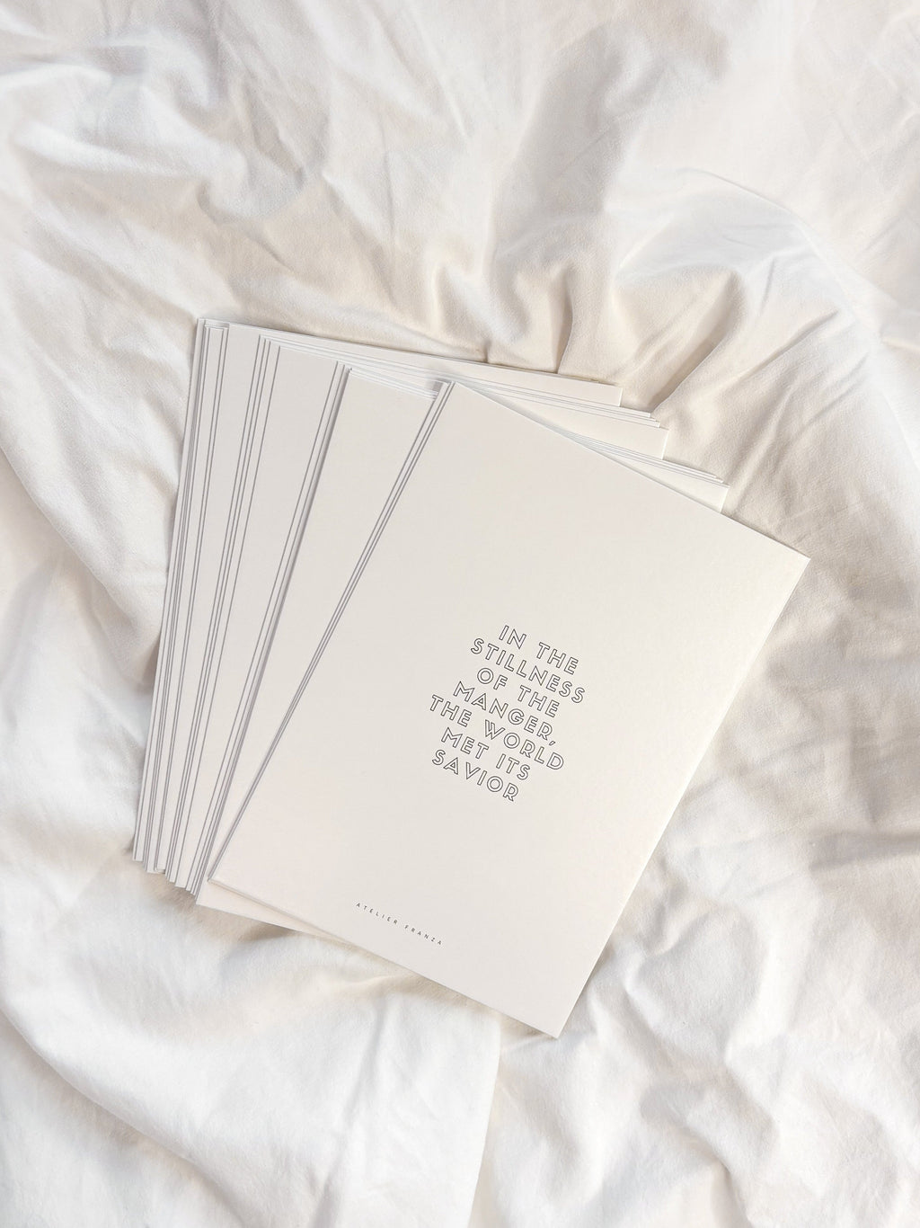 in the stillness - postkarte A6