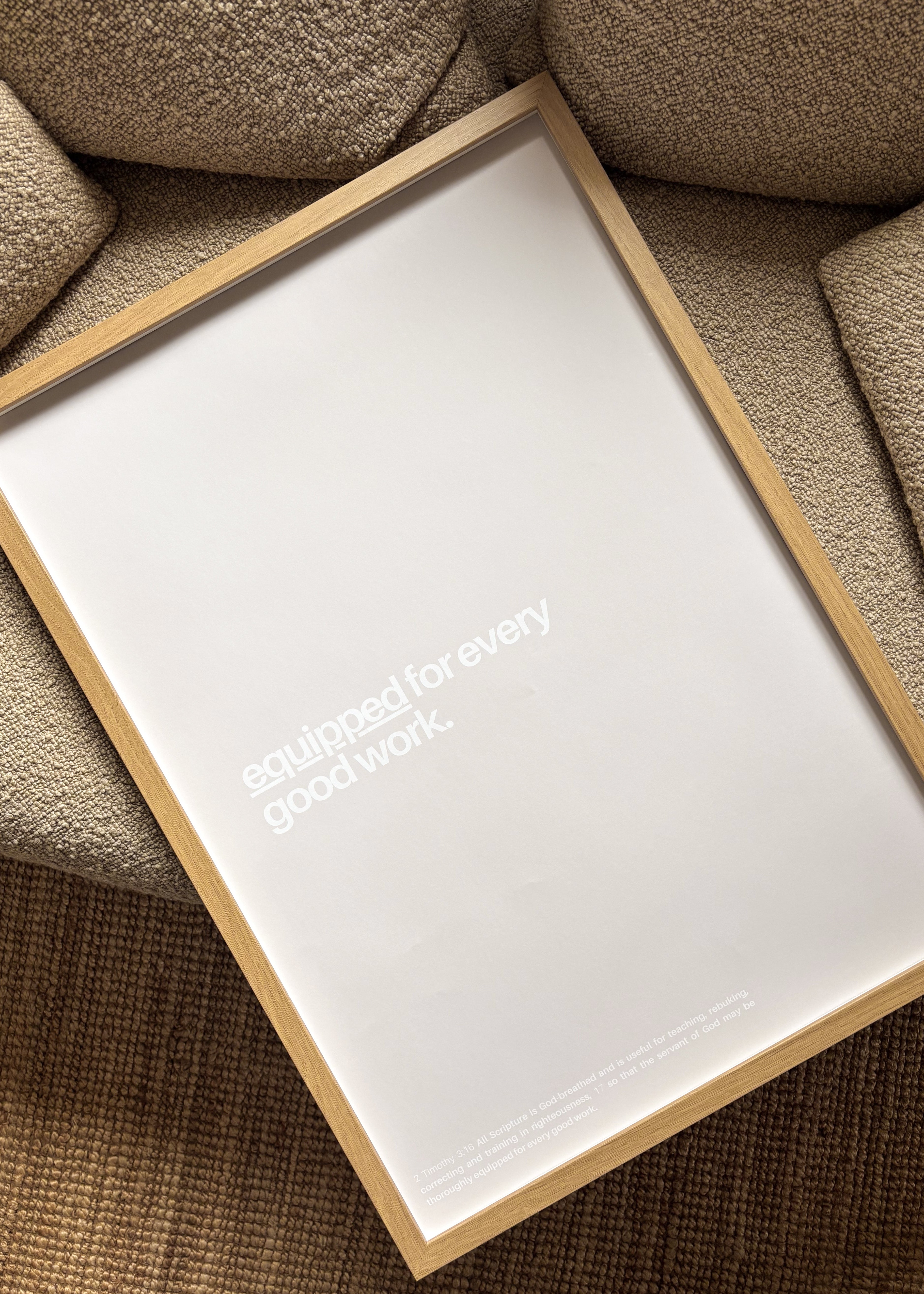 equipped for every good work - hell