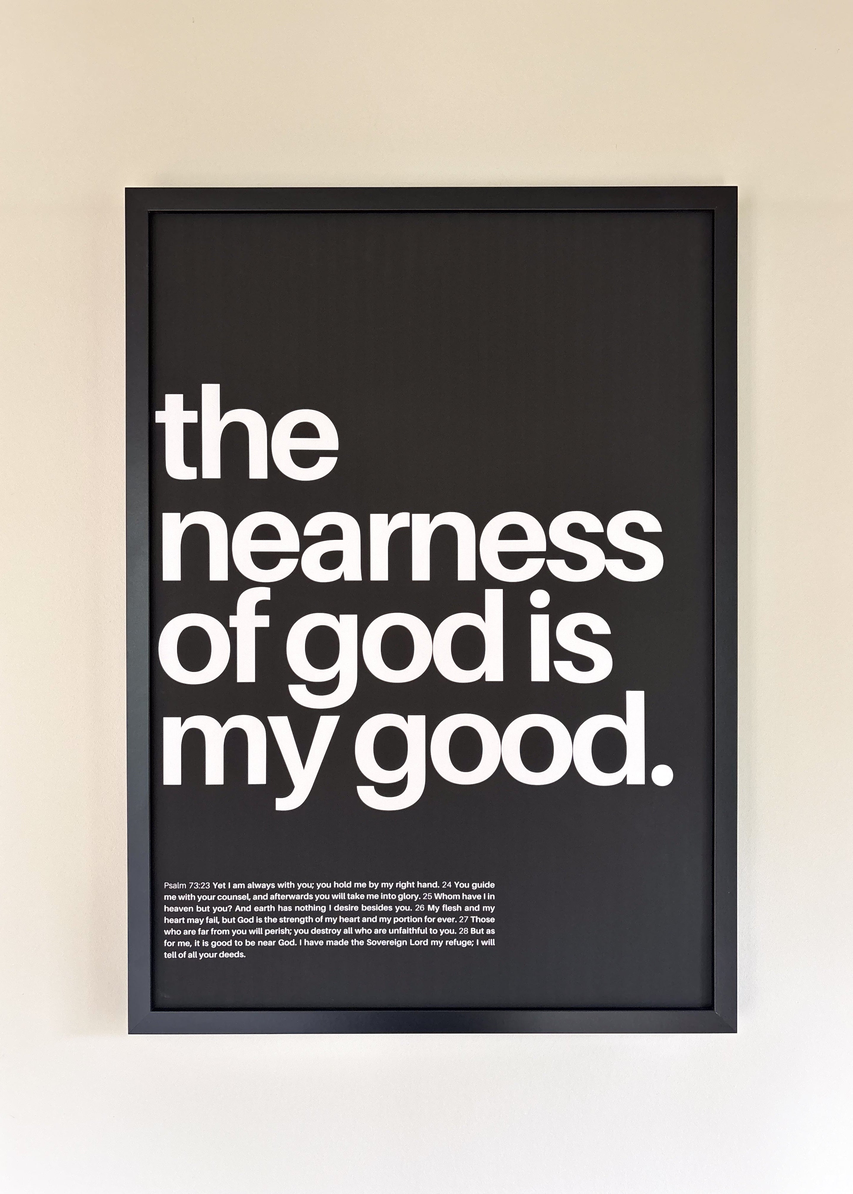 nearness of god - dunkel