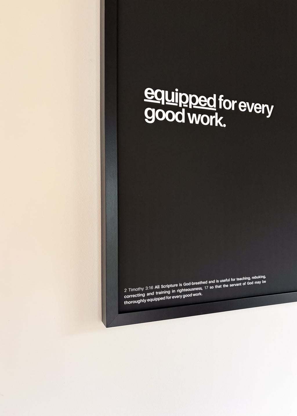 equipped for every good work - dunkel