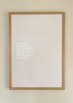 don´t let people
