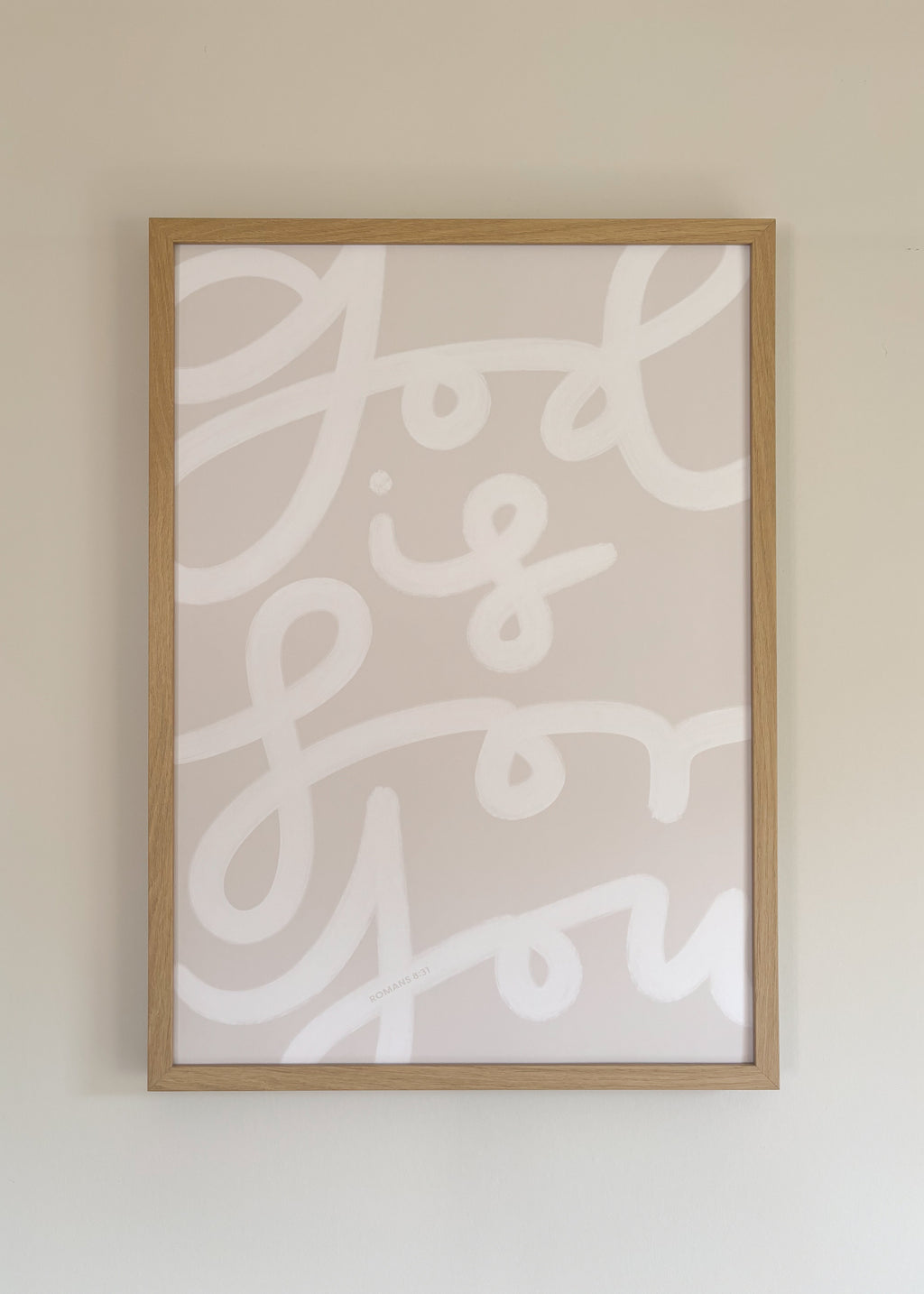 god is for you - beige