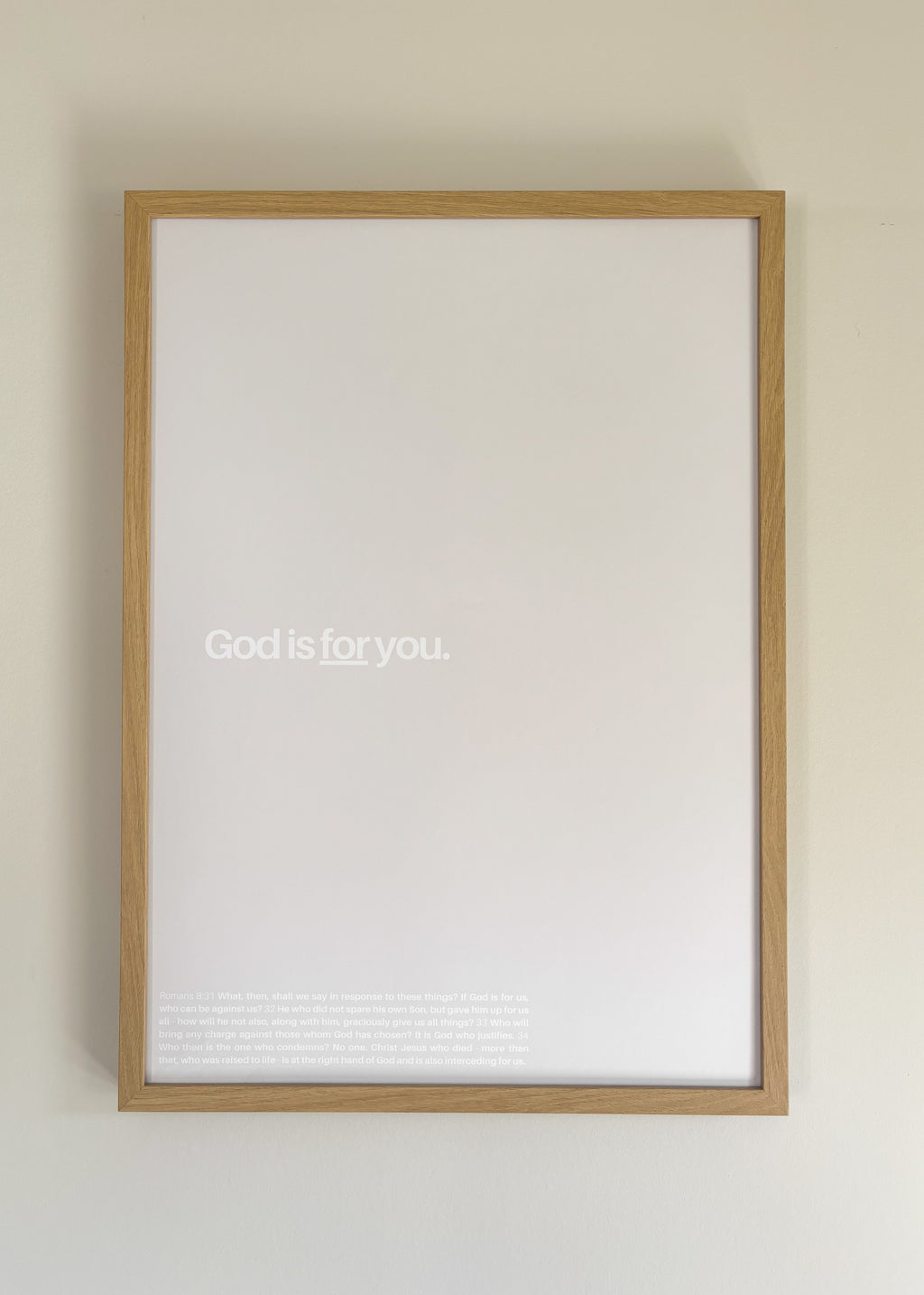 god is for you - hell
