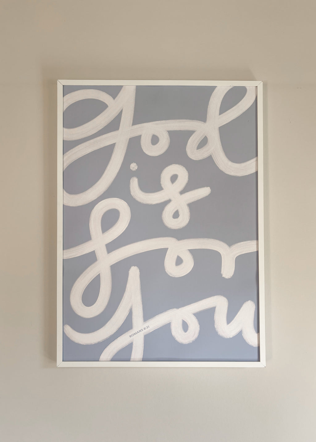 god is for you - blau