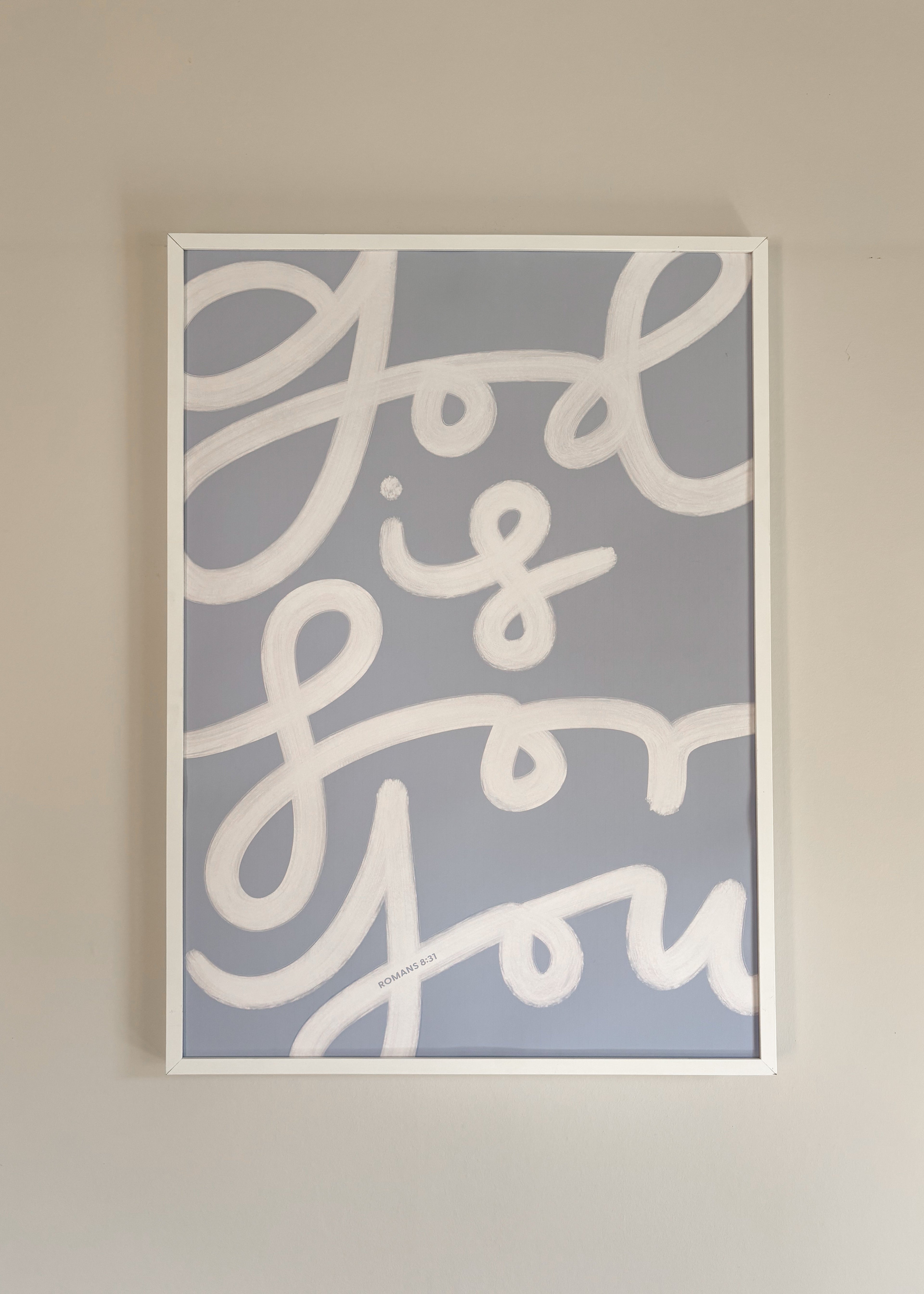 god is for you - blau