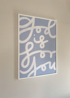 god is for you - blau