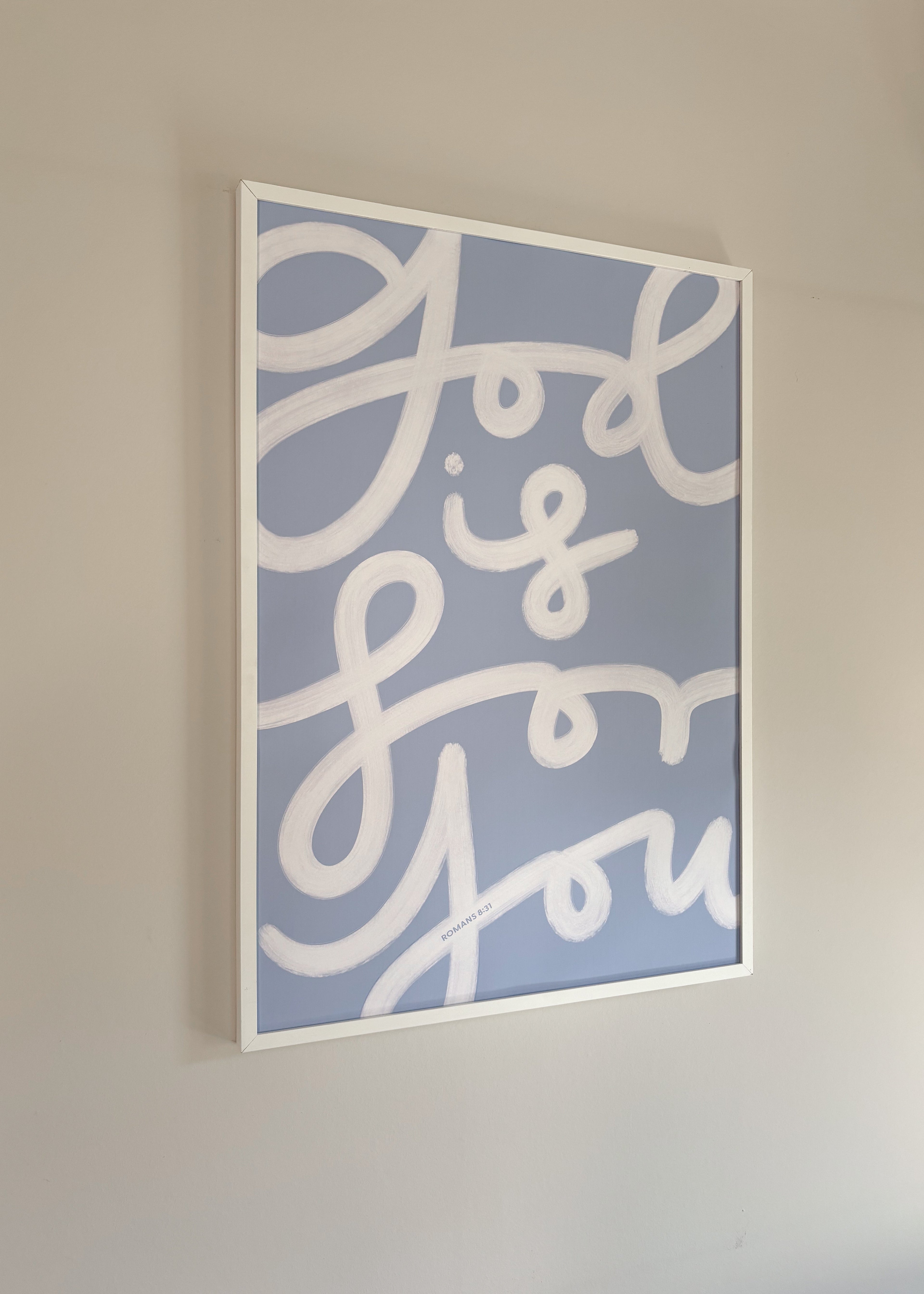 god is for you - blau