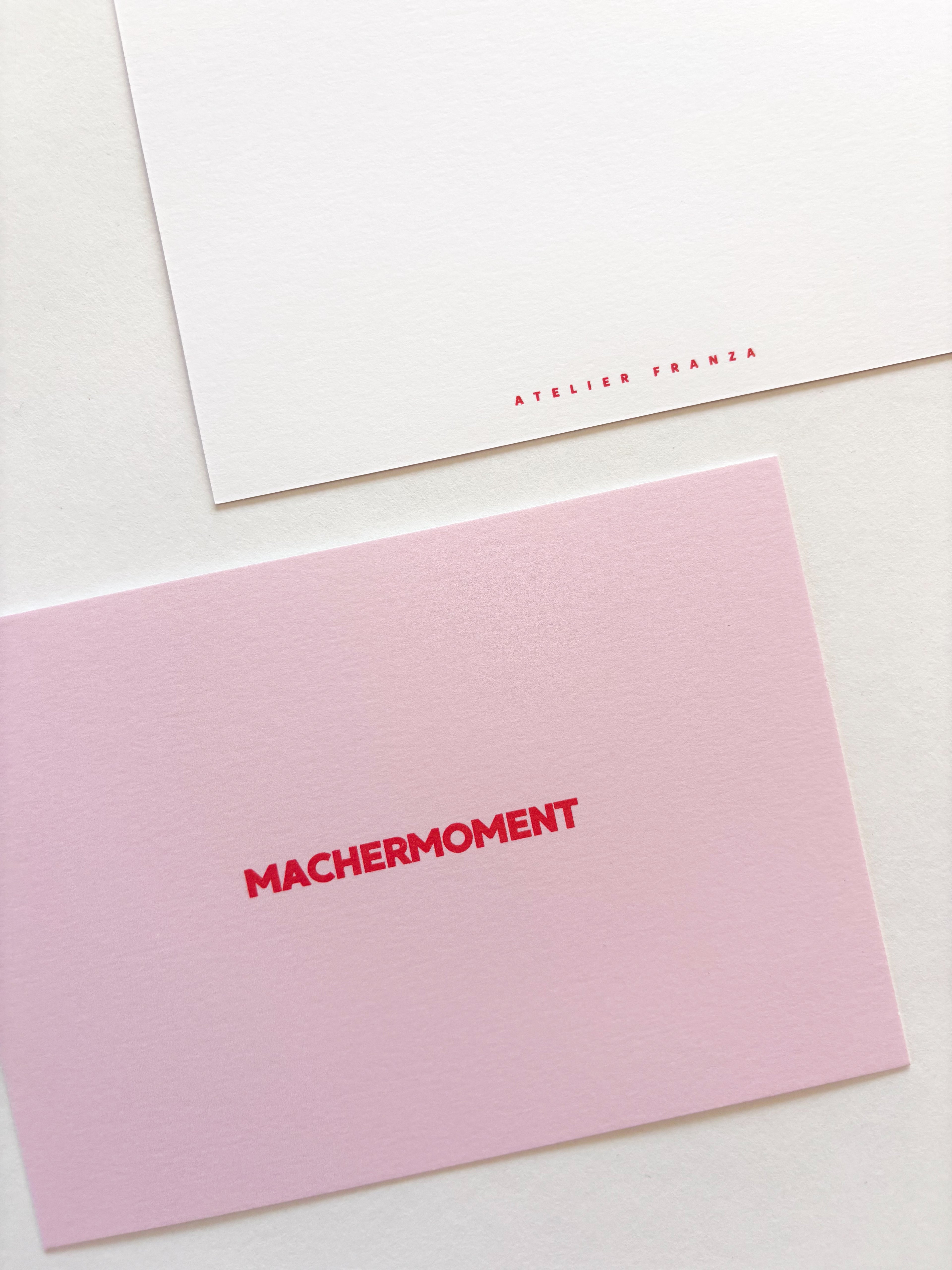 machermoment - postkarte A6