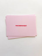 machermoment - postkarte A6