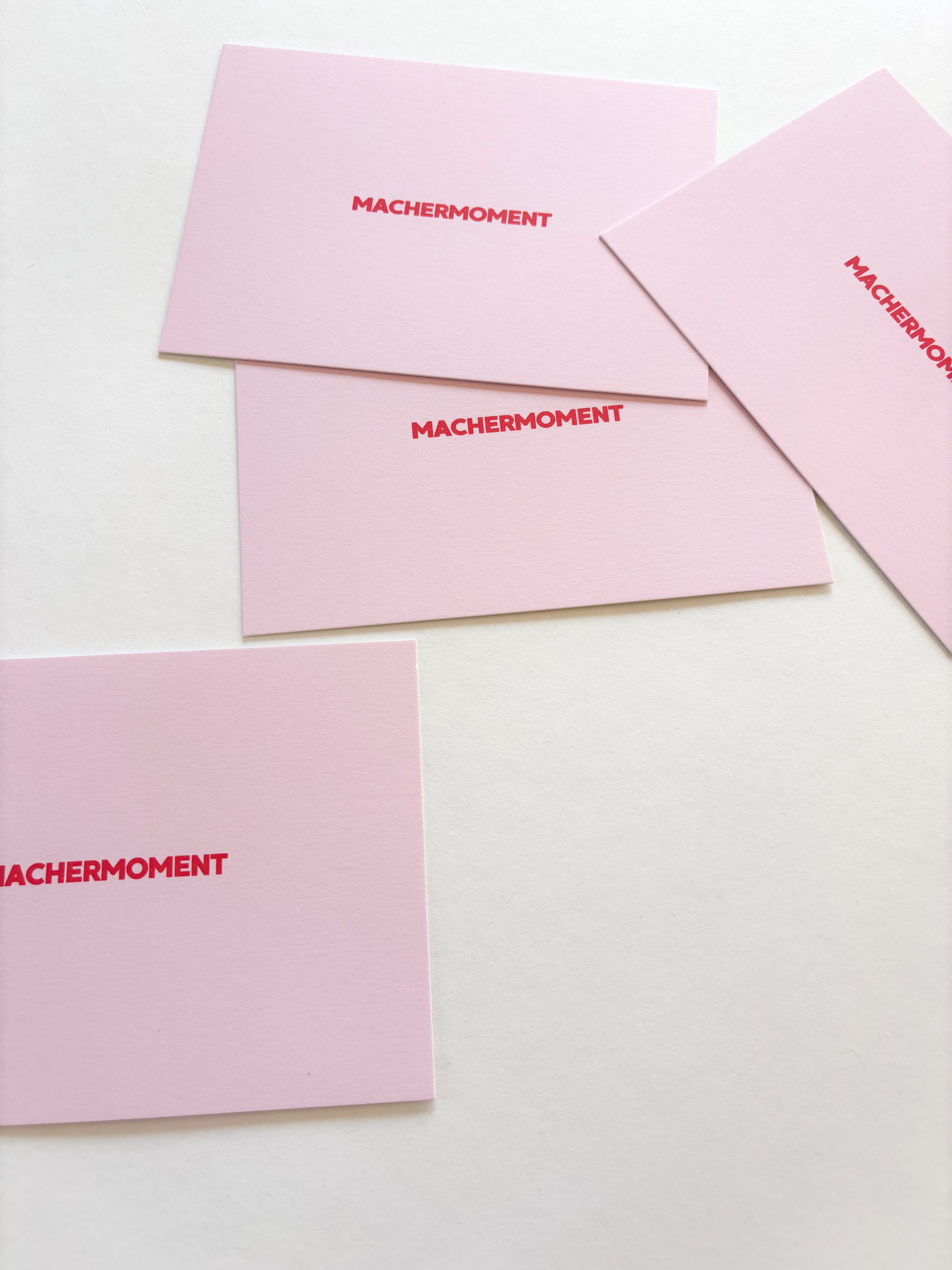 machermoment - postkarte A6