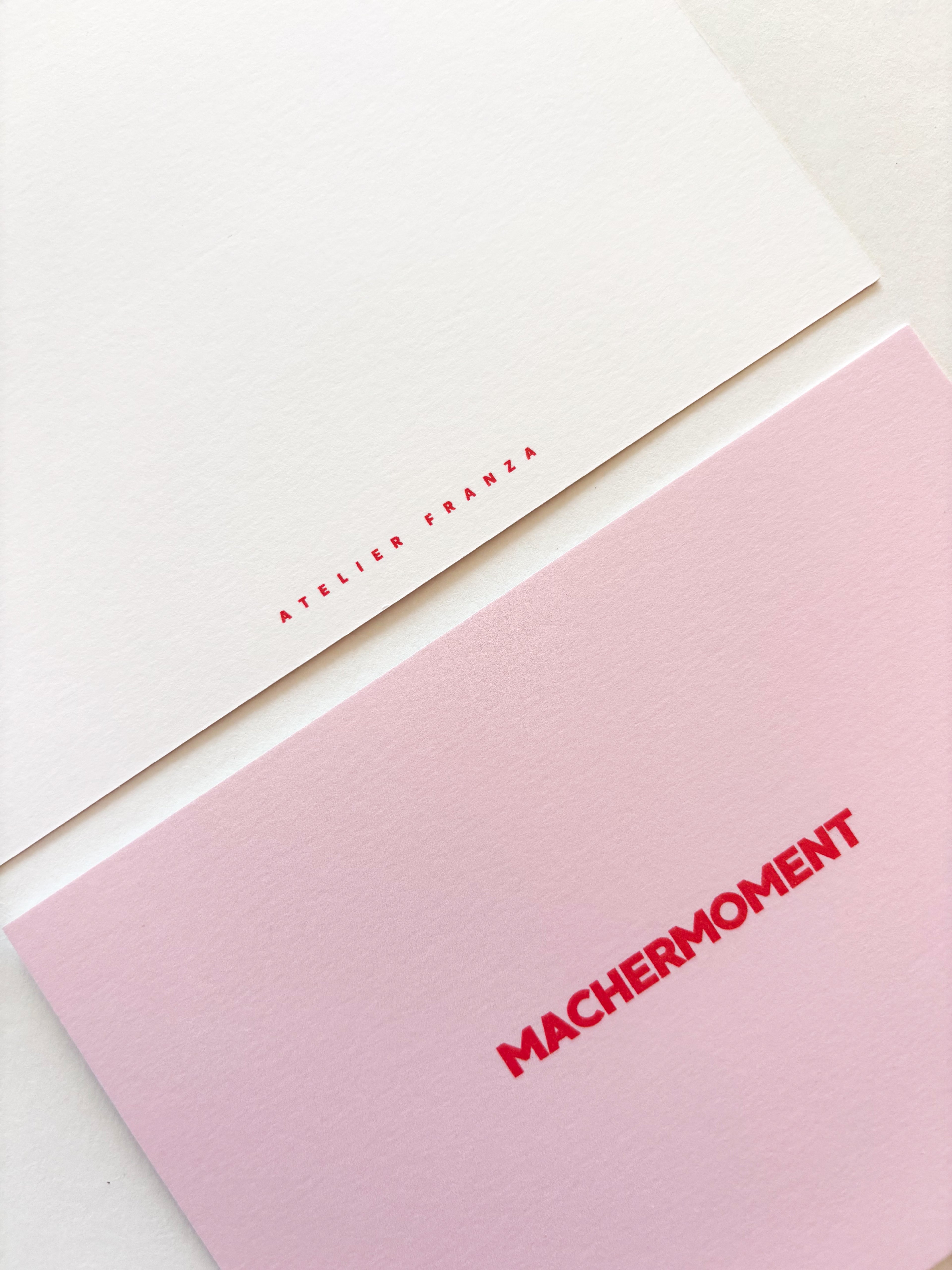 machermoment - postkarte A6