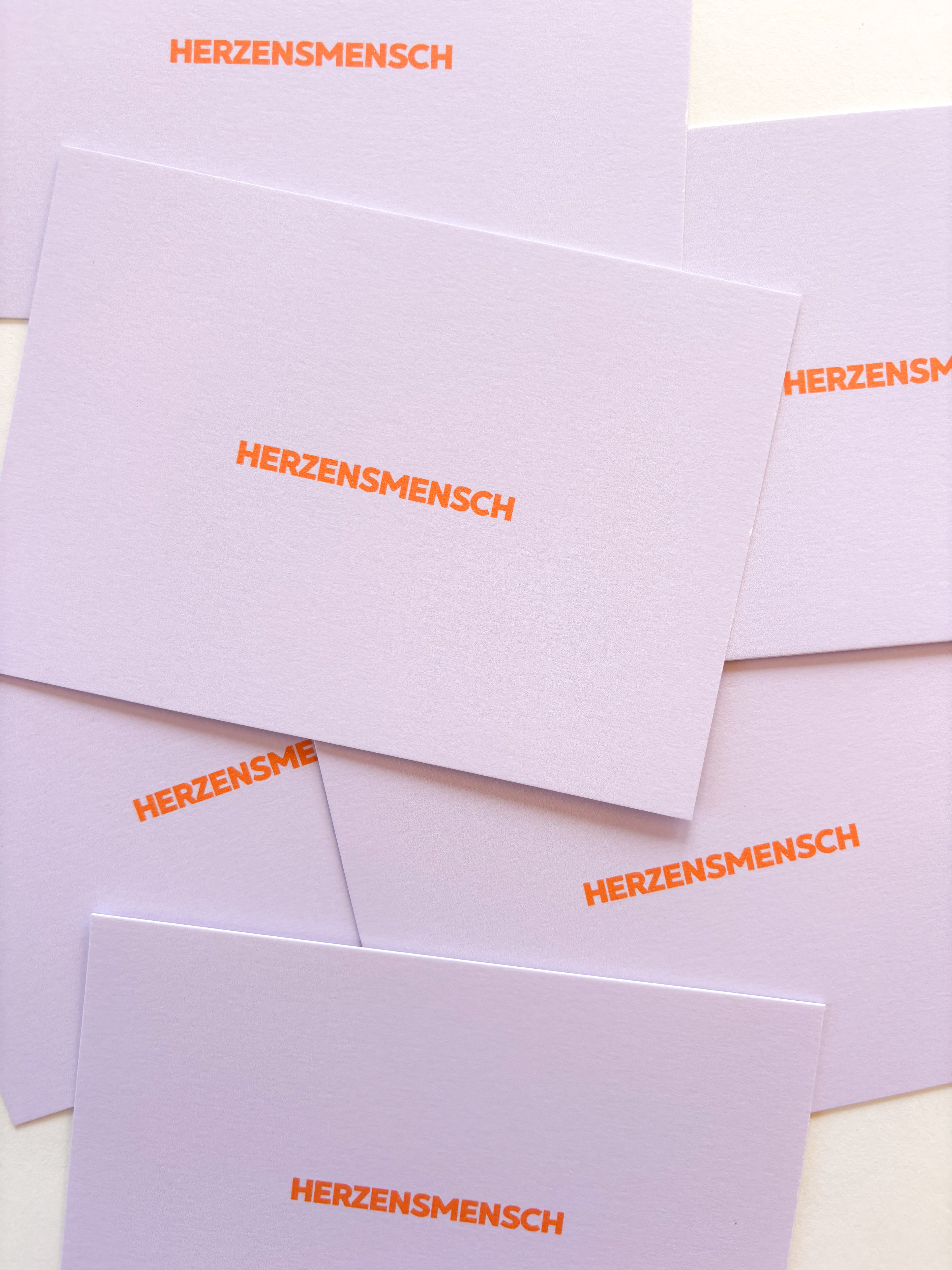 herzensmensch - postkarte A6