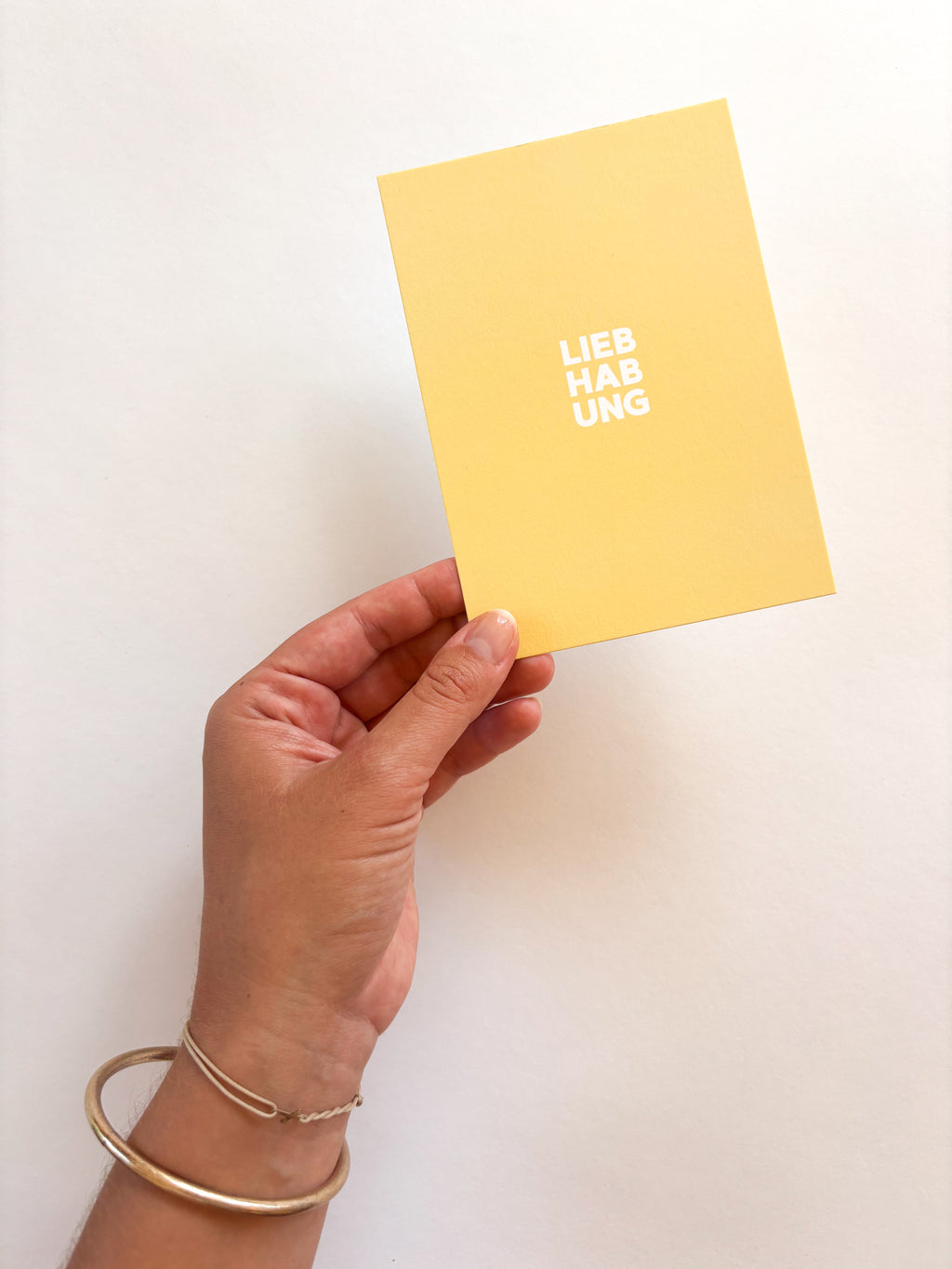 liebhabung - postkarte A6
