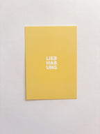 liebhabung - postkarte A6